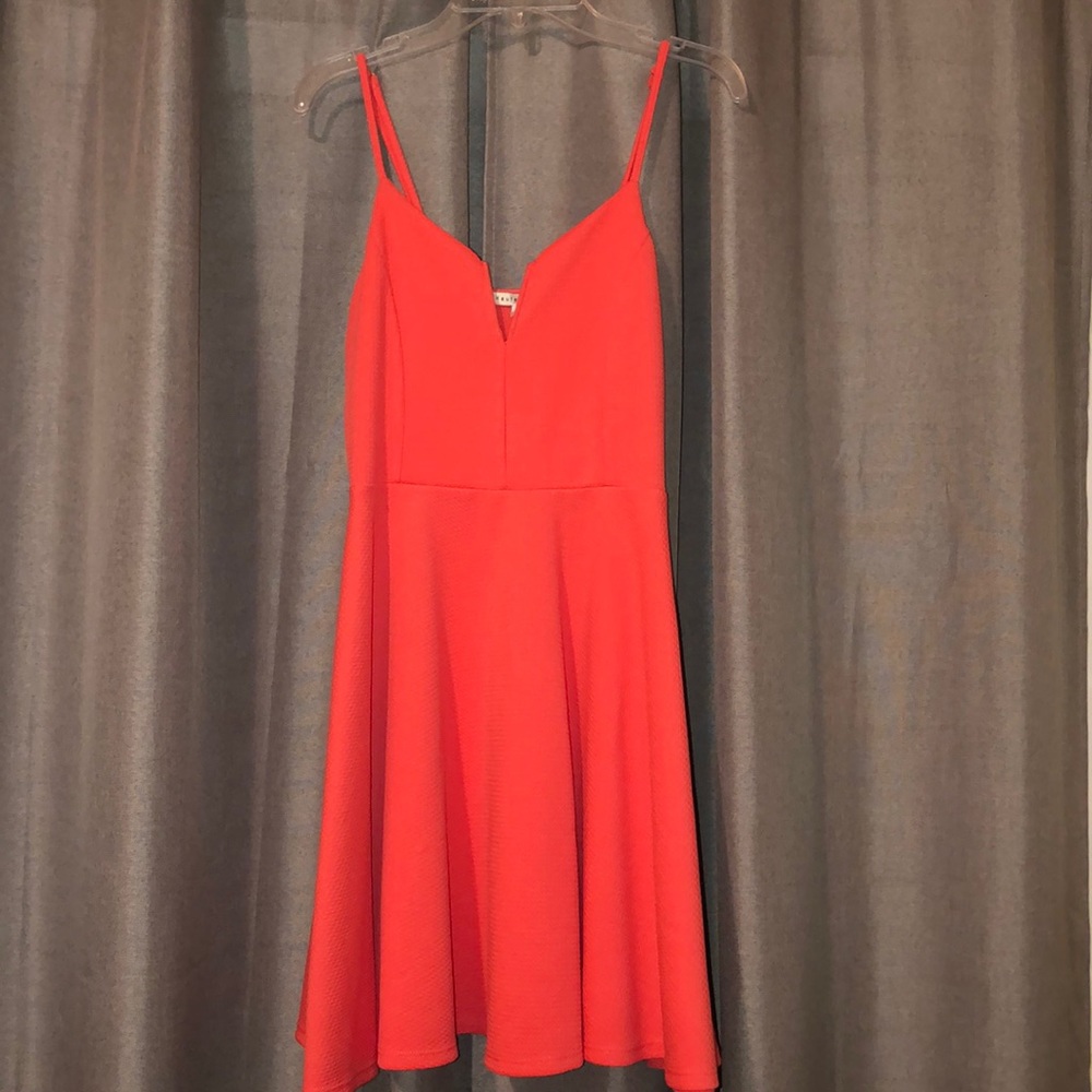 Neon Pink/Orange Dress